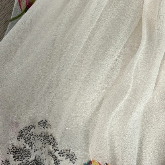 Label Ritu Kumar Floral Print midi Dress Size 4 - Picture 5 of 8